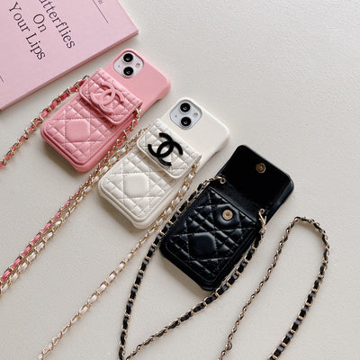 CC Card Holder Chain iPhone Case