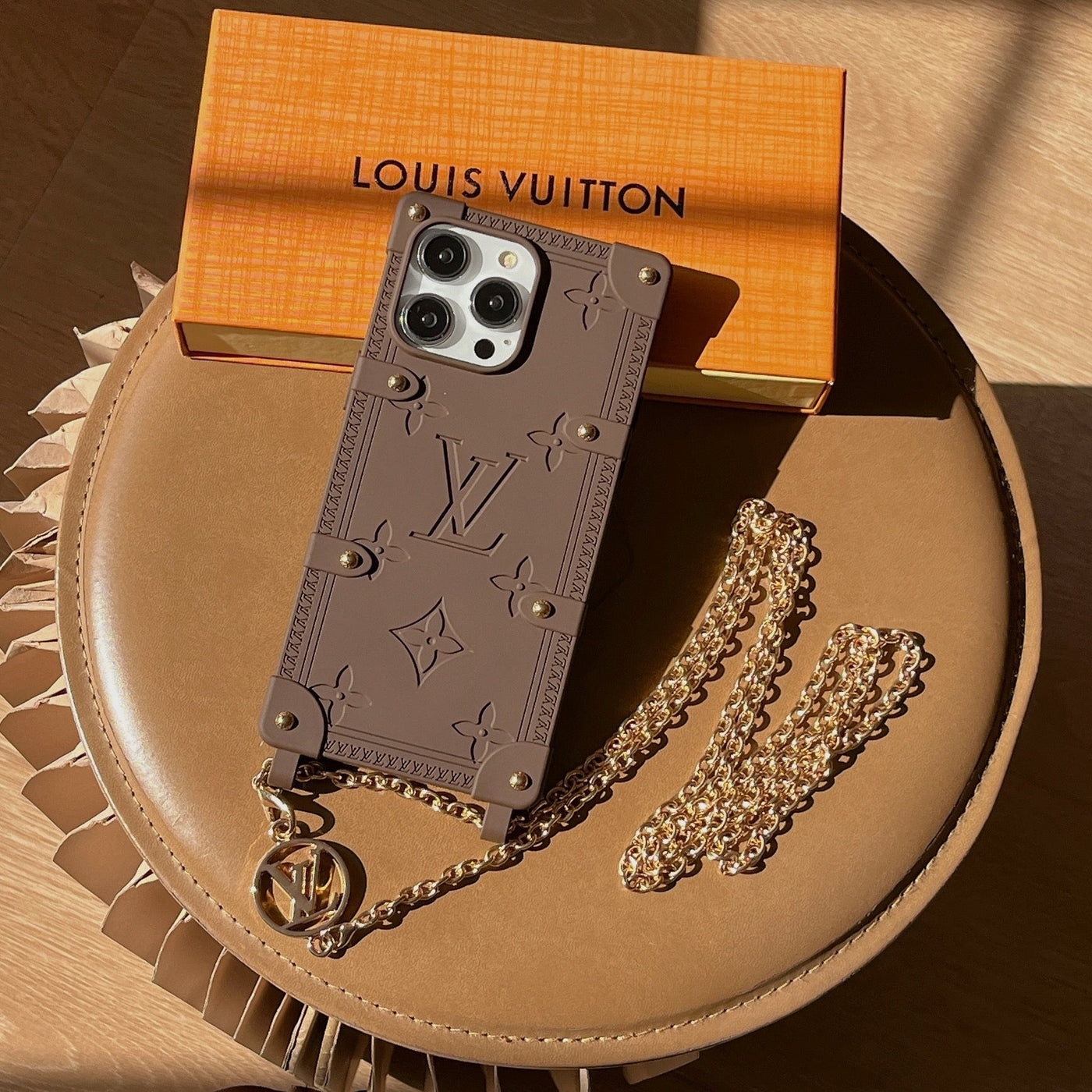 Louis Long Chain Color iPhone Case