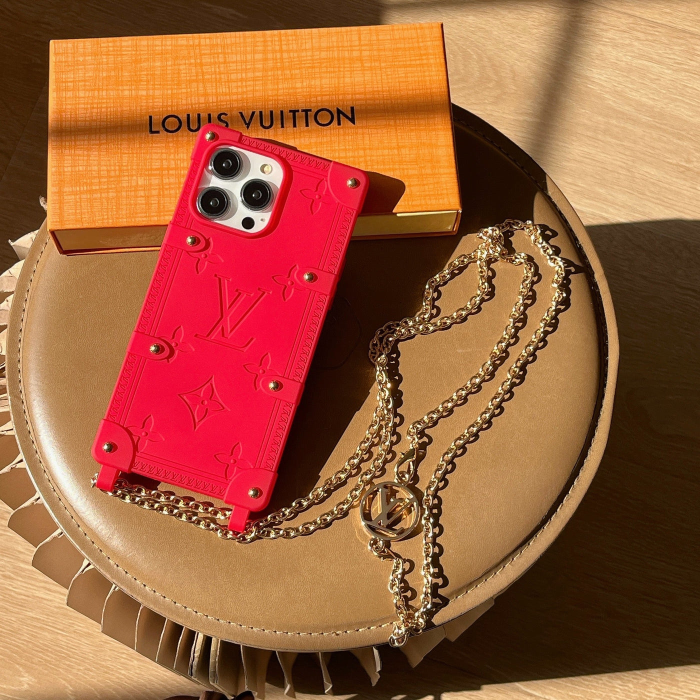 Louis Long Chain Color iPhone Case