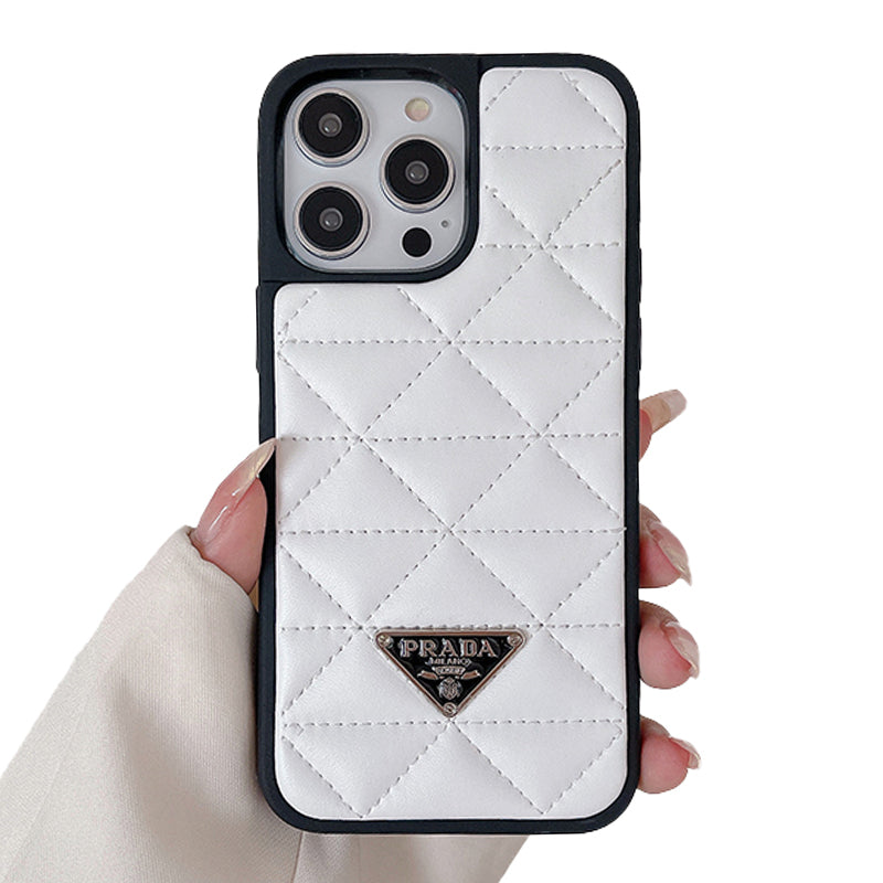 iPhone Case - Prada Down Material White Case