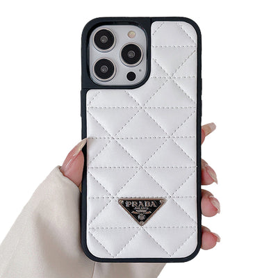 iPhone Case - Prada Down Material White Case