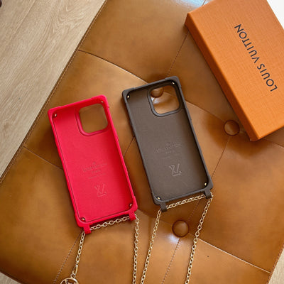 Louis Long Chain Color iPhone Case