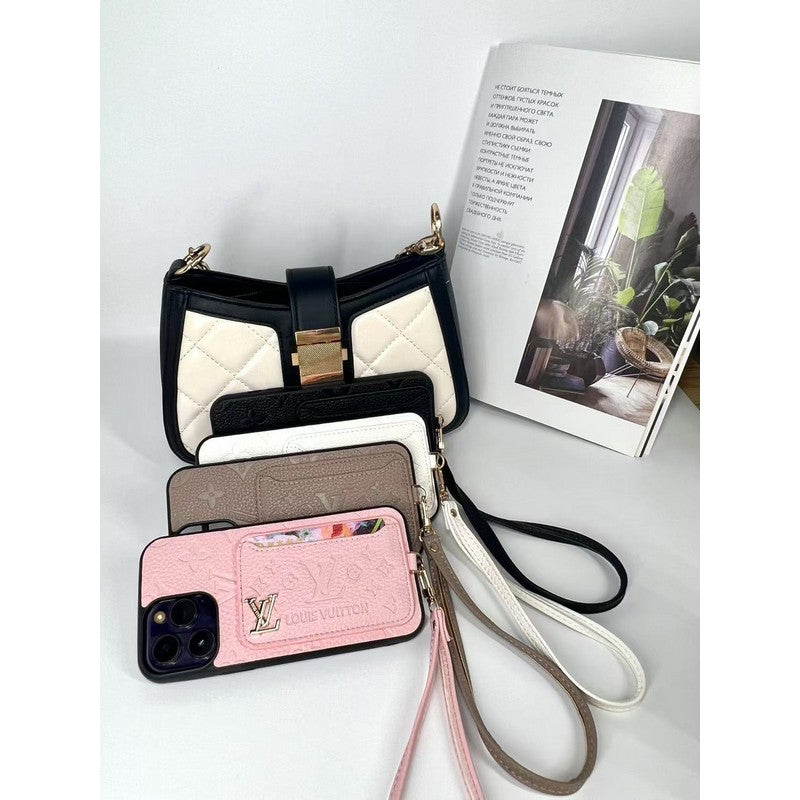 Lou Four Colors Card Bag iPhone Case