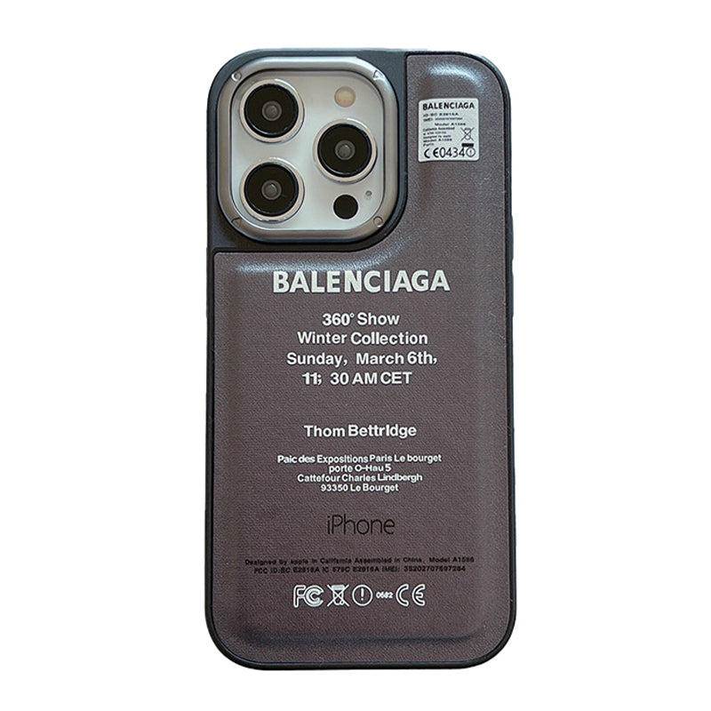 iPhone Case | BALENCIAGA Leather Case