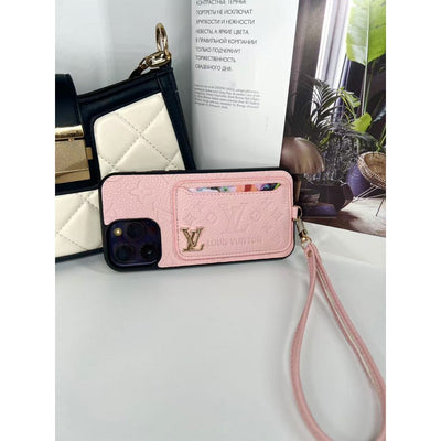 Lou Four Colors Card Bag iPhone Case