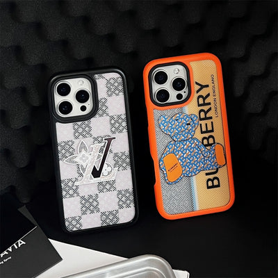 Bur Orange iPhone Case