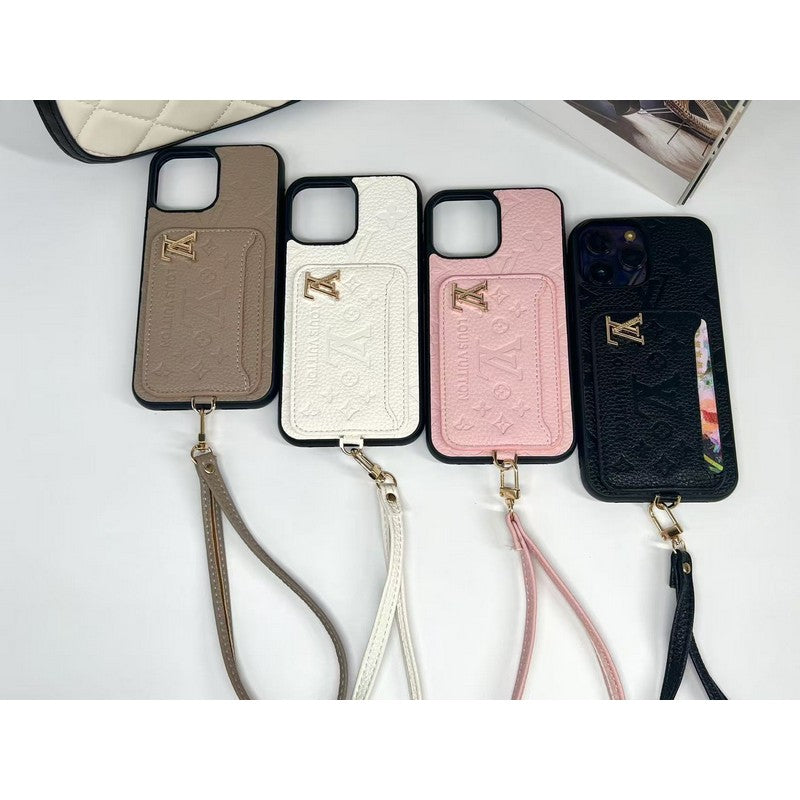 Lou Four Colors Card Bag iPhone Case