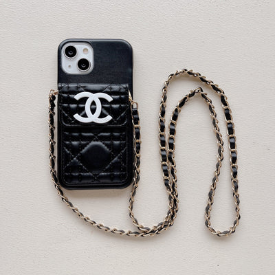 iPhone Case - Chanel Card Holder Chain Case