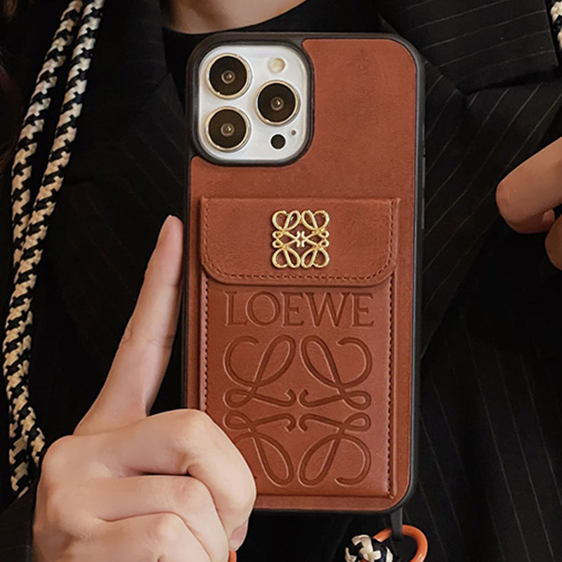 iPhone Case - Loewe Card Bag Leather Case