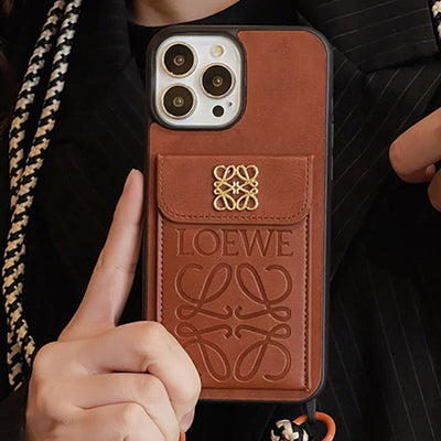 iPhone Case - Loewe Card Bag Leather Case