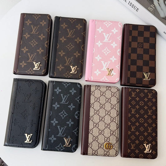 Louis Color Side Bag Leather iPhone Case