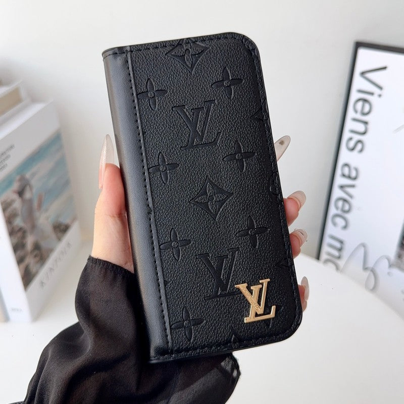 Louis Color Side Bag Leather iPhone Case
