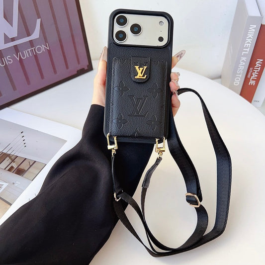 Louis Color Bag Leather iPhone Case