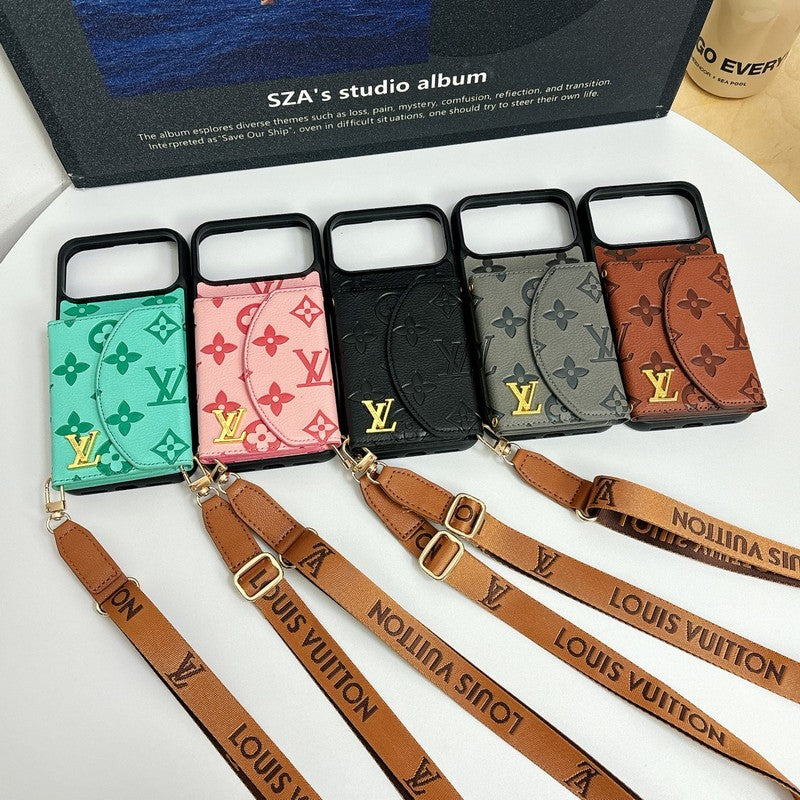 Louis Five Color Crossbody Card Bag iPhone Case
