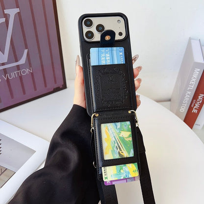 Louis Color Bag Leather iPhone Case