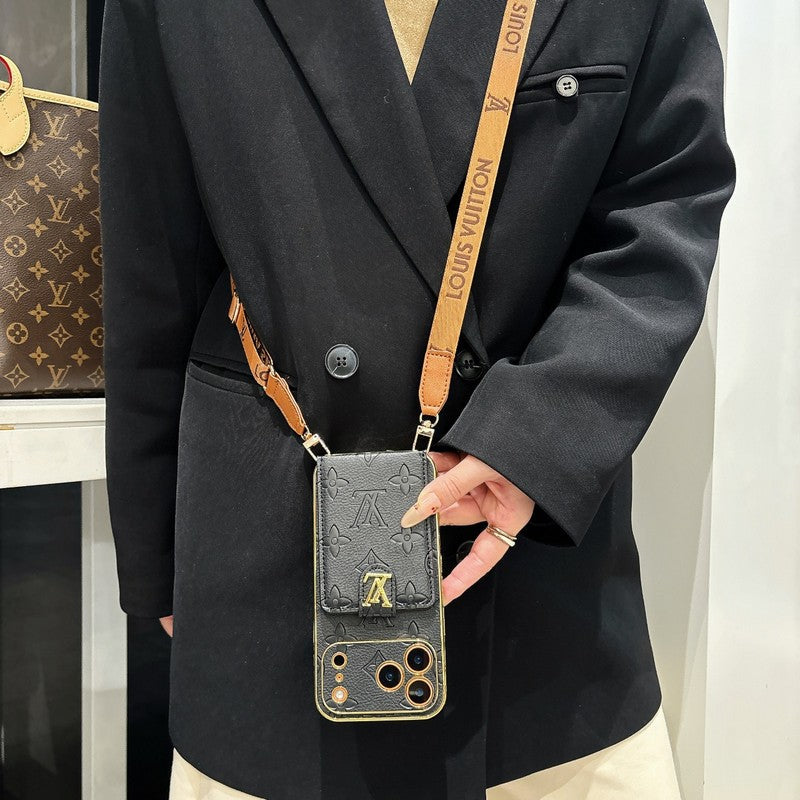Louis Five Color Crossbody iPhone Case