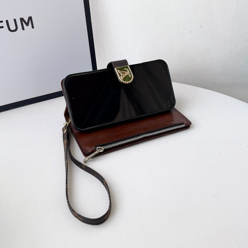 Louis Color Side Bag Leather Chain iPhone Case