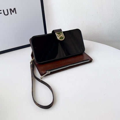 Louis Color Side Bag Leather Chain iPhone Case