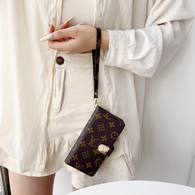 Louis Color Side Bag Leather Chain iPhone Case