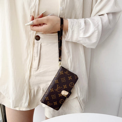 Louis Color Side Bag Leather Chain iPhone Case