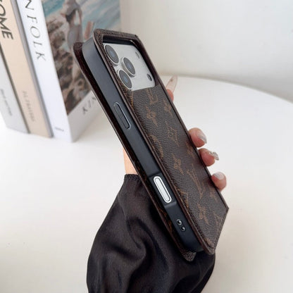 Louis Color Side Bag Leather iPhone Case
