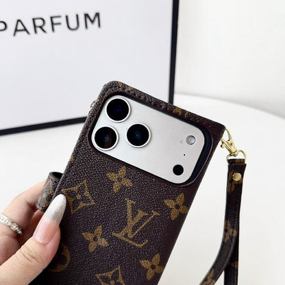 Louis Color Side Bag Leather Chain iPhone Case