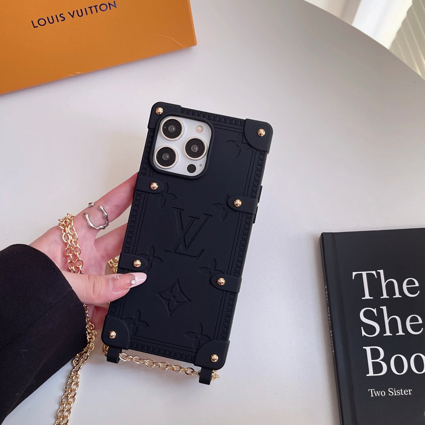 Louis Long Chain Color iPhone Case