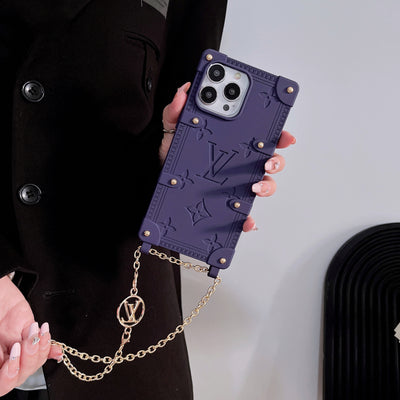 Louis Long Chain Color iPhone Case