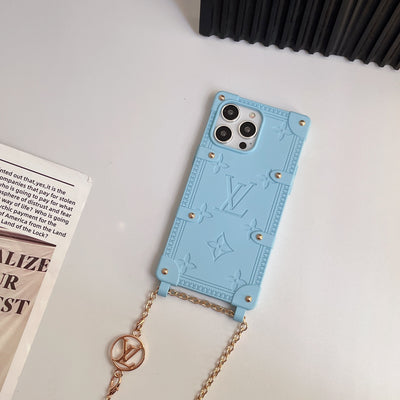 Louis Long Chain Color iPhone Case