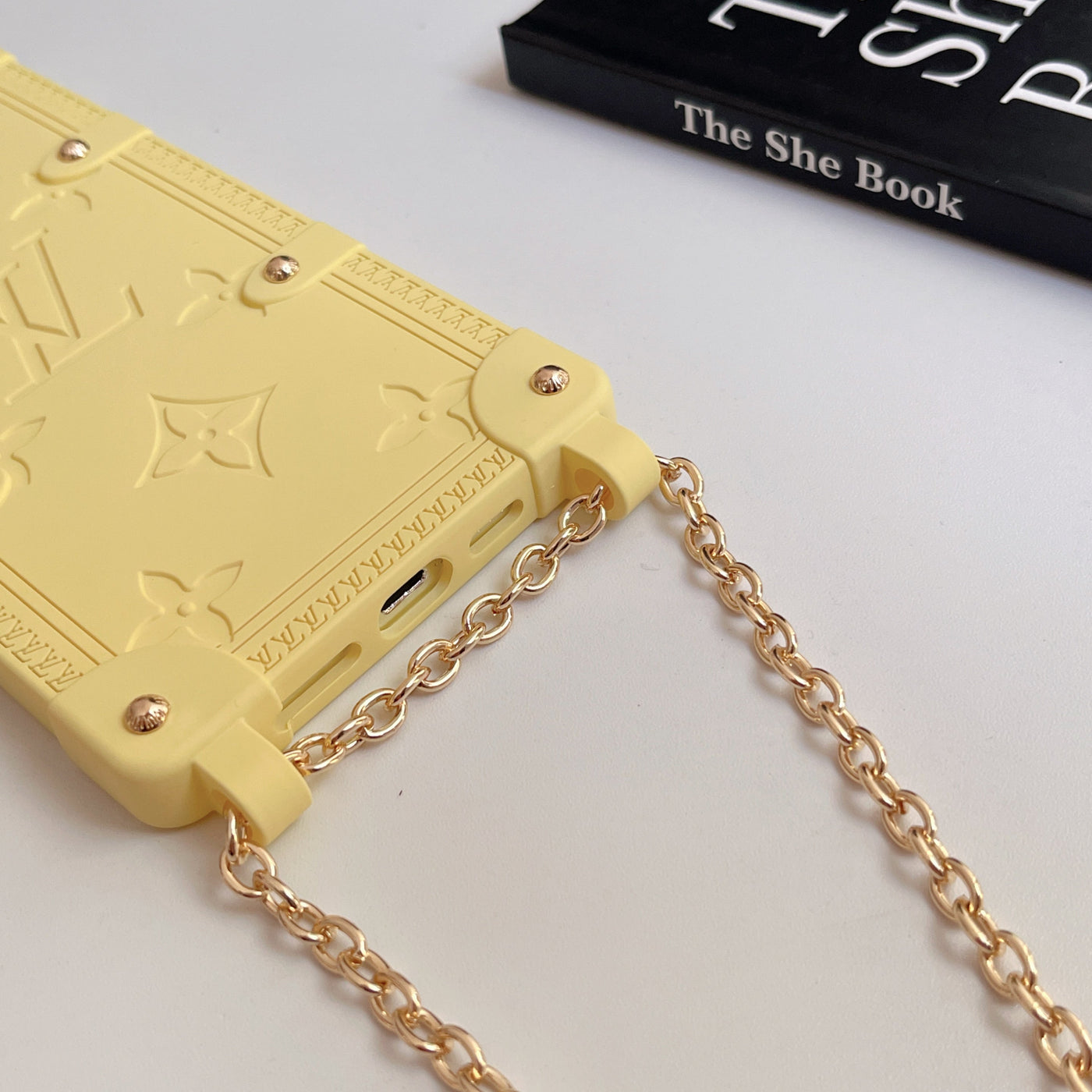 Louis Long Chain Color iPhone Case