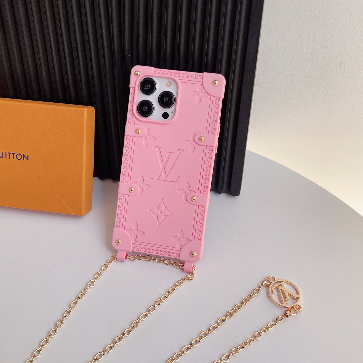 Louis Long Chain Color iPhone Case